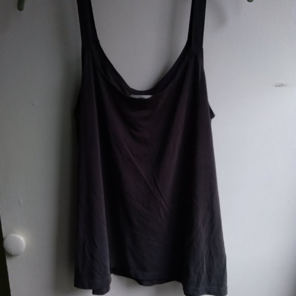 GRAY SPAGHETTI STRAP TANK TOP OLD NAVY SIZE SP SMALL PETITE WOMEN - Picture 1 of 8